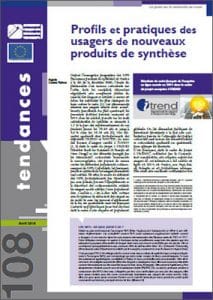 Profils et pratiques des usagers de nouveaux produits de synthèse
