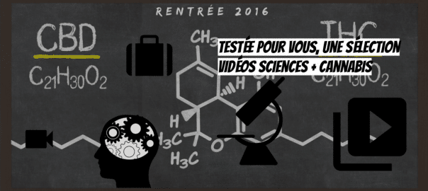 CANNABIS / Les vidéos scientifiques de la rentrée 2016 sur le cannabis
