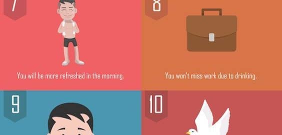 ALCOOL / 15 bonnes raison d'arrêter en une infographie