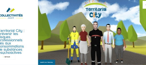 Territorial City : un serious game pour prévenir les conduites addictives et contribuer à la santé au travail dans les collectivités