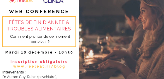 EVENEMENT – Conférence : « Préparer les fêtes de fin d’année lorsqu’on souffre de troubles alimentaires »