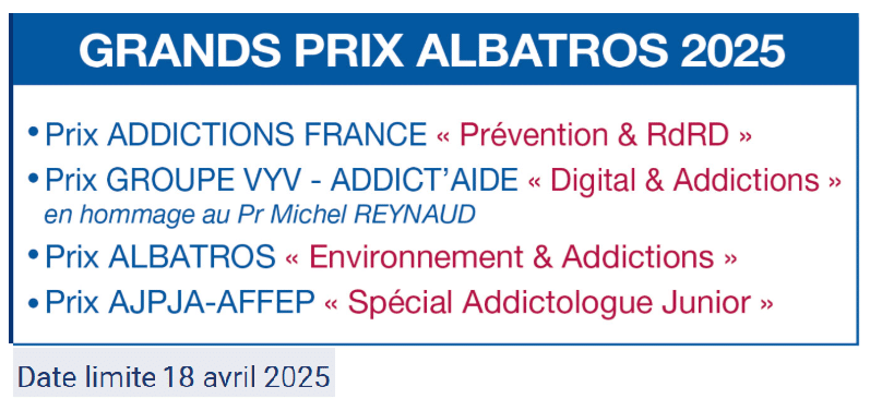 Candidatez aux Grands Prix Albatros 2025 2