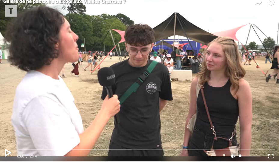 On n'a pas besoin d'alcool pour se divertir aux Vieilles Charrues le sans alcool gagne du terrain